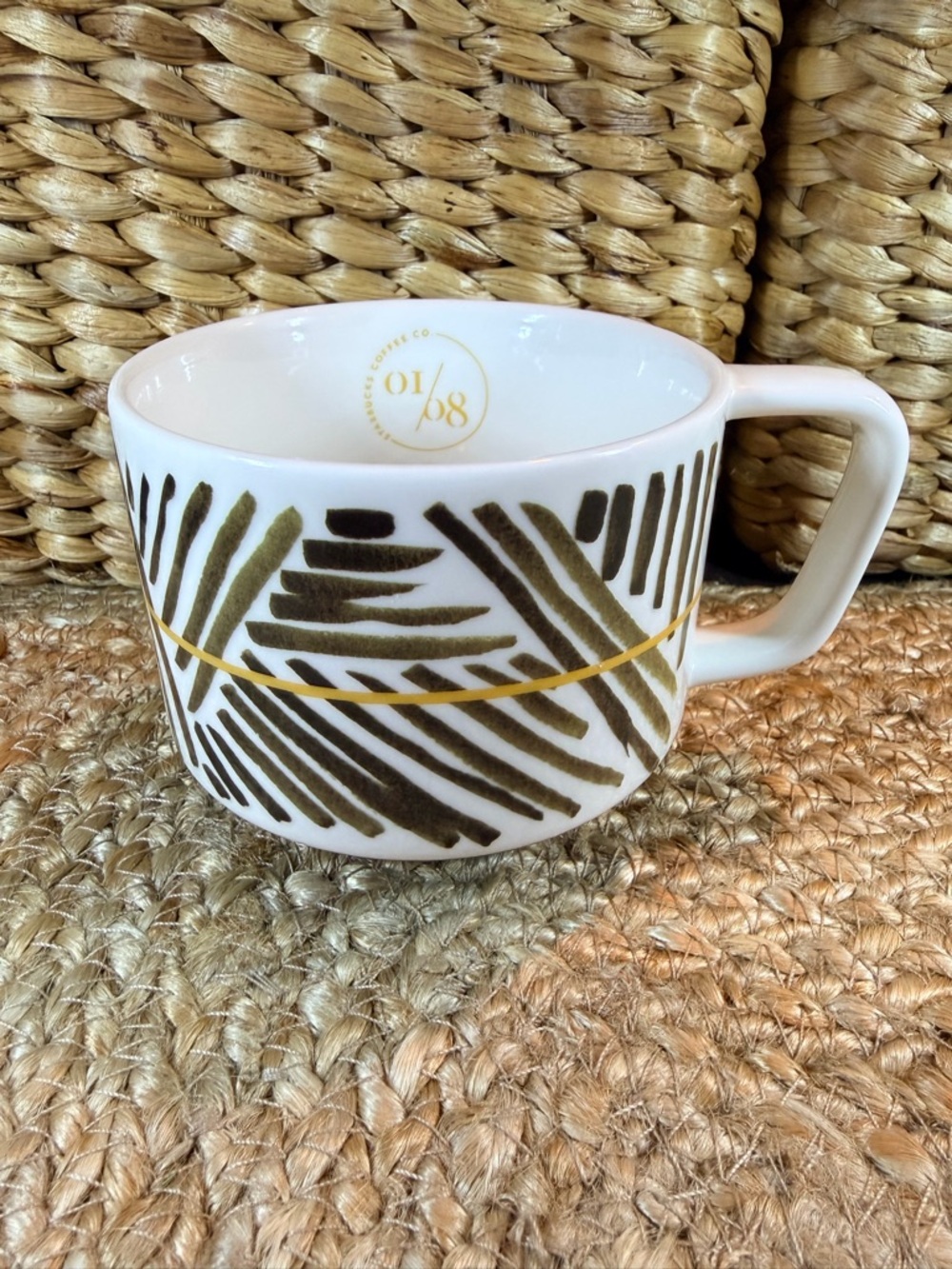 Starbucks 2014 Artisan Series Geography of Coffee 12 oz Ceramic Mug